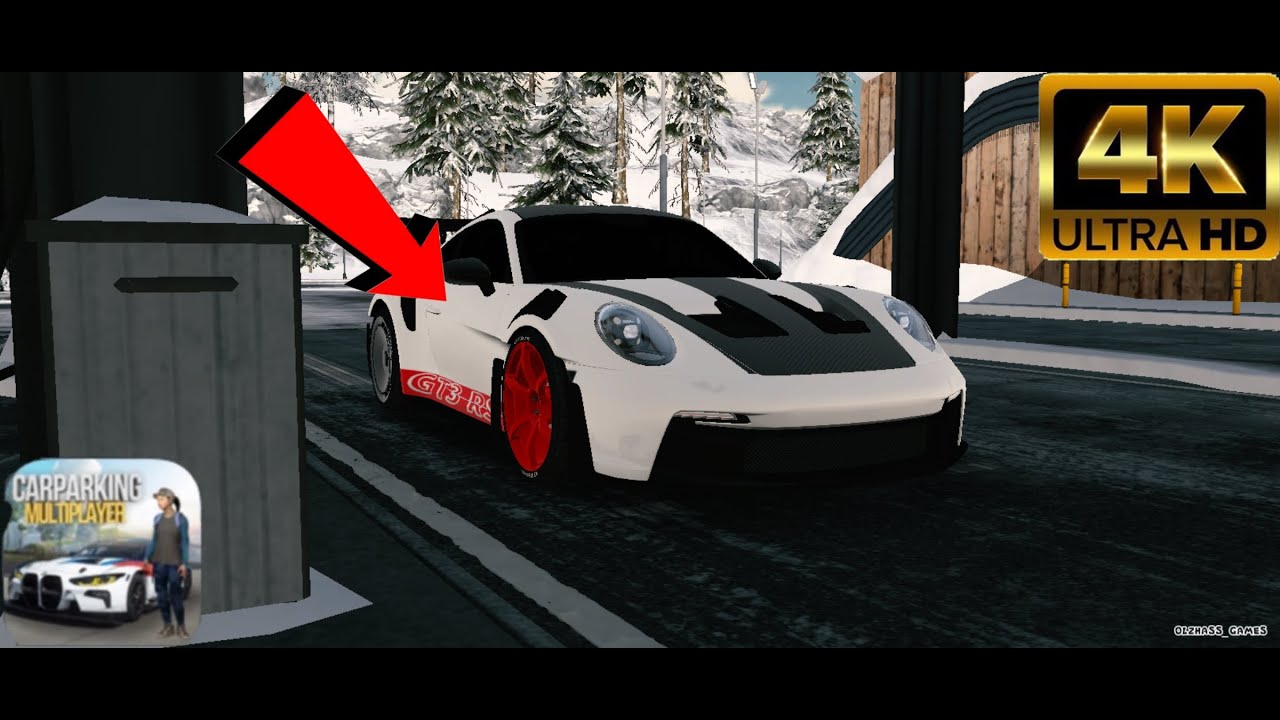 Cruising in My Porsche GT3 RS in (Car Parking Multiplayr Gameplay)