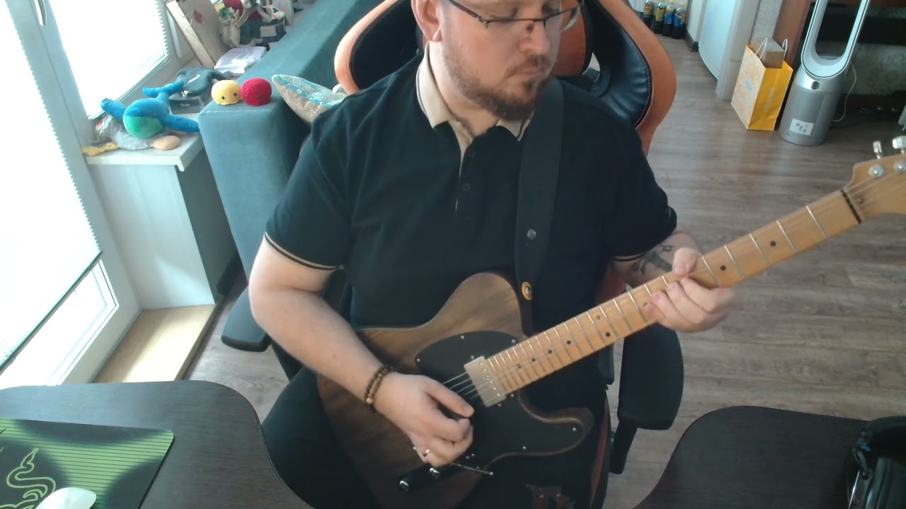 Deep Purple - Highway Star (solo cover) - Suhr Andy Wood Modern T