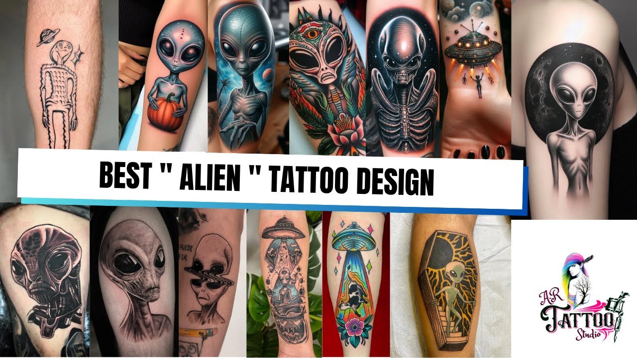 Best ALIEN Tattoo Design Ideas You Must See! 👽 | Unique Sci-Fi Ink & Style Finds