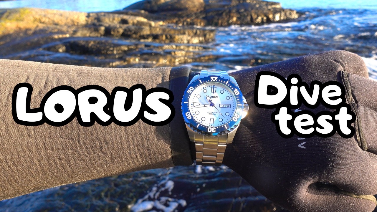 Can you DIVE with a LORUS?  │  Dive testing of watches
