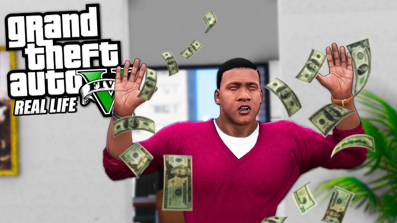 РЕАЛЬНАЯ ЖИЗНЬ В GTA 5 #6 - ПОДНЯЛ 1.000.000$ НА БИТКОИНЕ! ПОКУПАЮ ОФИС!