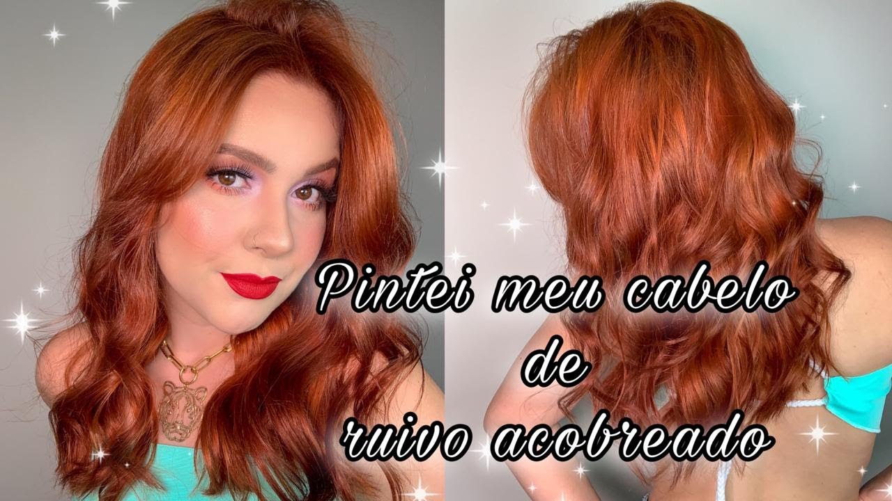 Do castanho ao ruivo EM CASA! como eu pintei meu cabelo