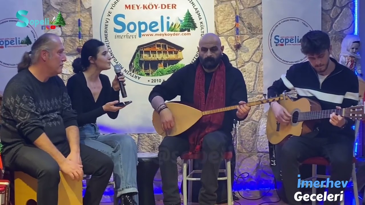 Elmalım- Emine Yılmaz 🎶 Sopeli İmerhev Gecelerinde #artvin #imerhev #sopeli