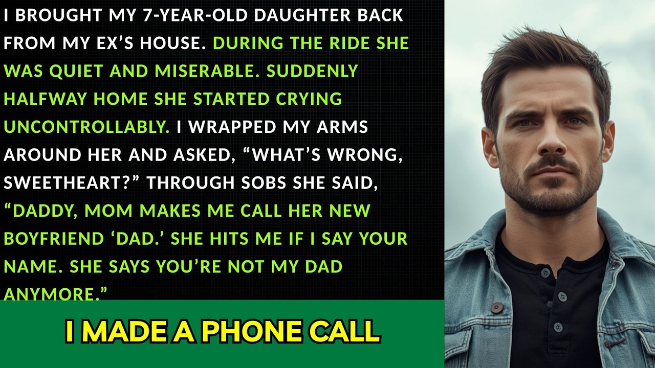 “Daddy, Mommy Made Me Call Someone I Don't Know,” My Daughter Whispered Through Tears On My Shoulder
