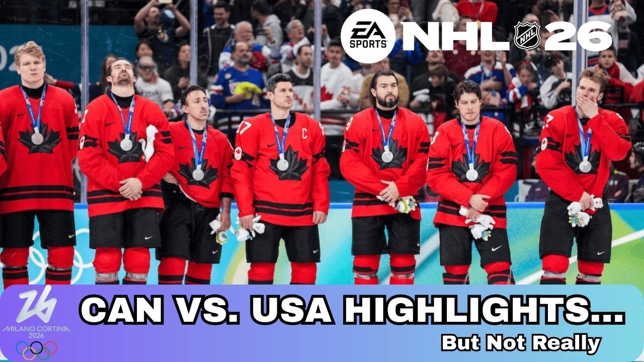 2026 Olympics CAN VS USA Highlights... But Not Really
