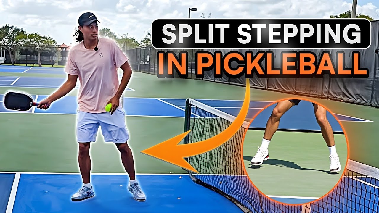 Split-Stepping in Pickleball | Footwork Drills