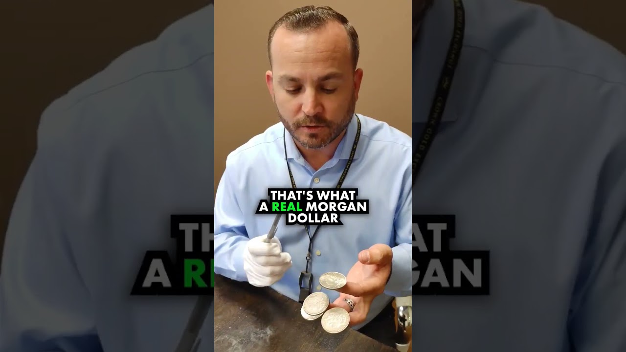 Another way to tell if your Morgan Dollar is Real or Fake.