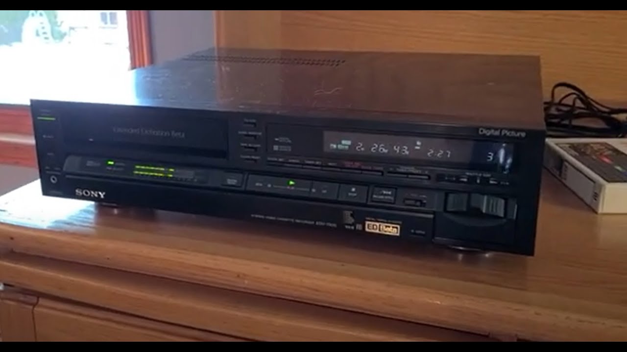 EDV-7500 Sony Betamax VCR