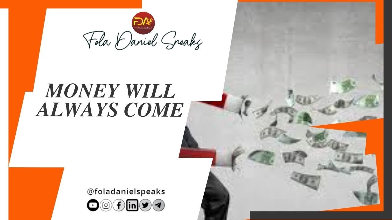Money will always come || Fola Daniel Speaks || Living on Purpose Series