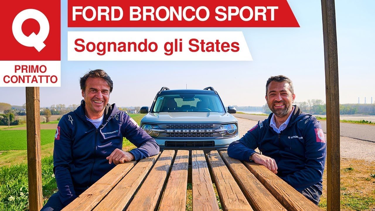 Ford Bronco Sport: suggestioni americane