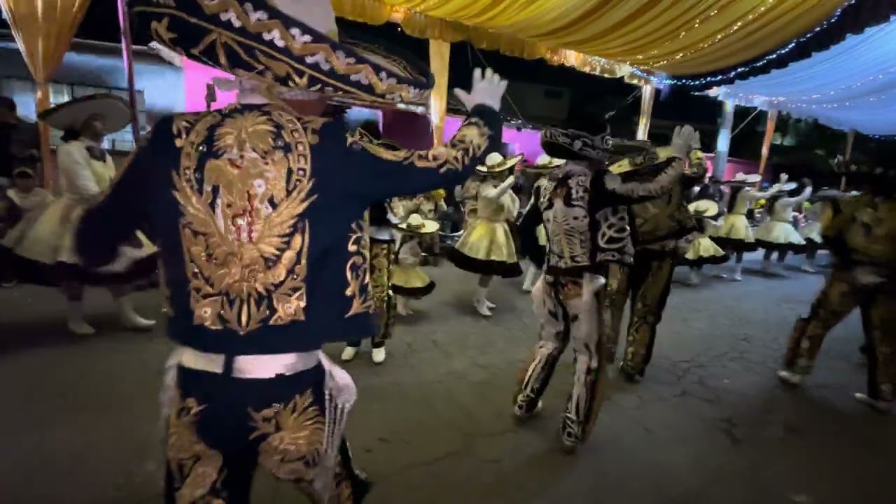 Comparsa los gavilanes de Atlicpac 2026 la magdalena Atlicpac orquesta dinastía Olguin 