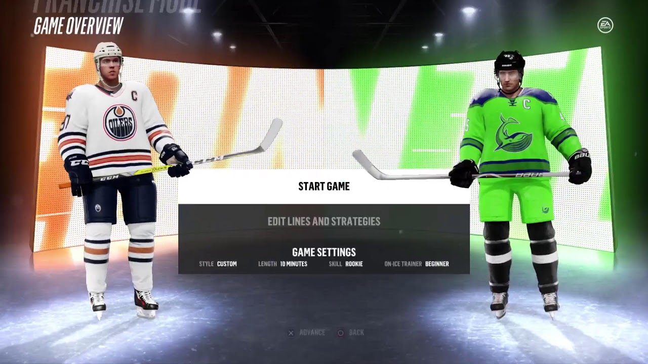 NHL 18 Nanaimo Trees fantasy franchise playthrough #48