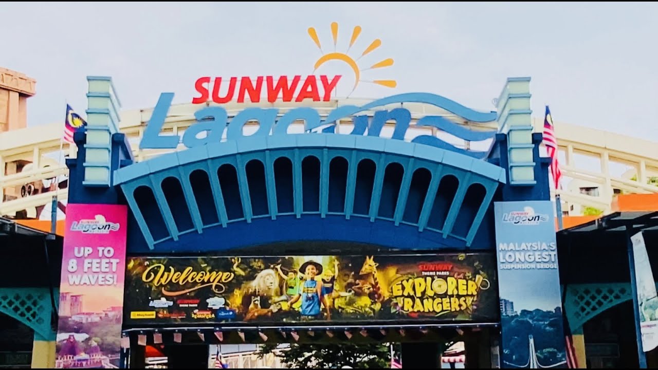 [4K Walk] Sunway Lagoon (Malaysia)