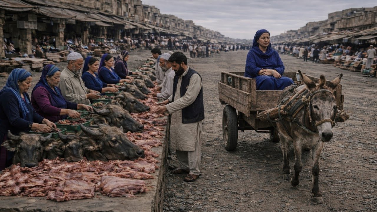 🇦🇫 Afghanistan’s Dangerous Market | Real Life of Poor People | 4K Walking Tour