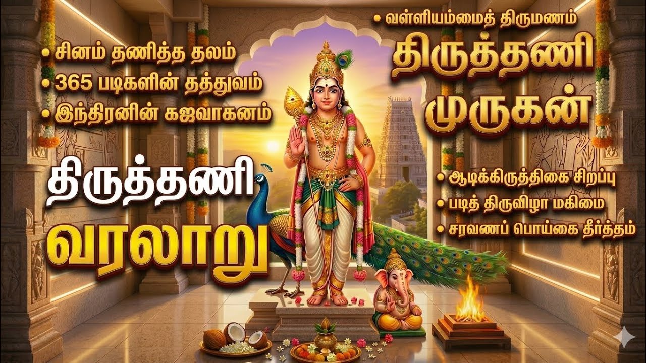 இங்கு மட்டும் ஏன் வேல் இல்லை? - திருத்தணி முருகனின் வெளிவராத உண்மைகள்! 😌🥰/@muruganarul-ma