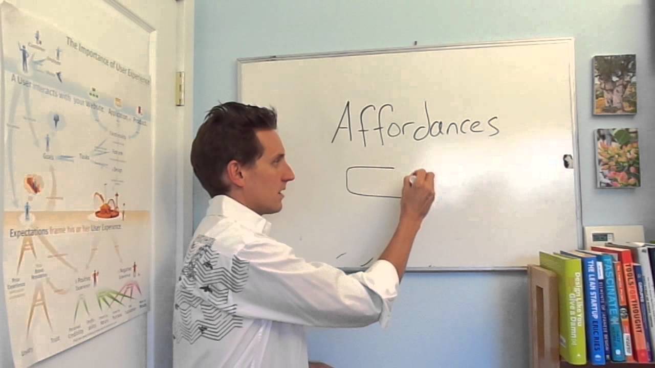 UX Power Up:  Affordances