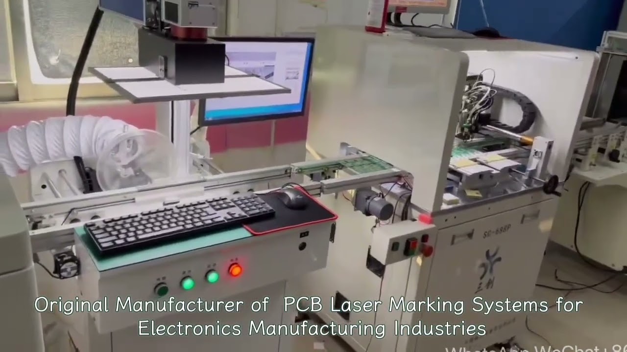 Desktop PCB Laser Marking. Go Online. Directly mark PCBs & components on your production line.