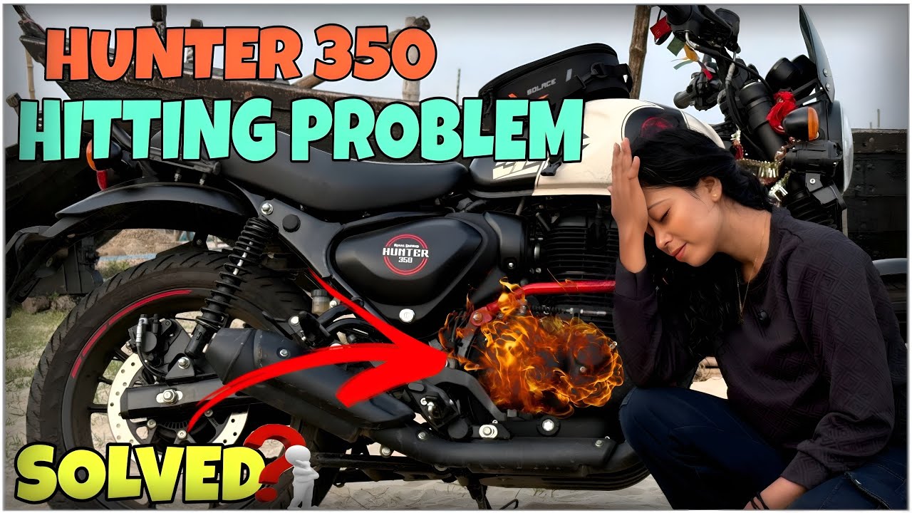 Royal Enfield Hunter 350 Heating Problem || How To Fix Heating Problem Hunter 350 #hunter350 