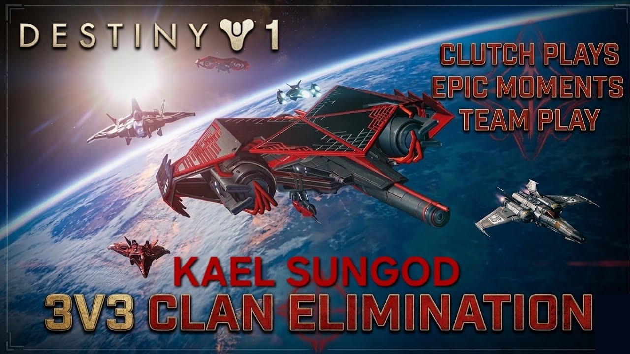 Destiny 1 | Private Matches - Elimination 3v3 (Sector 618) | Full Clan Match