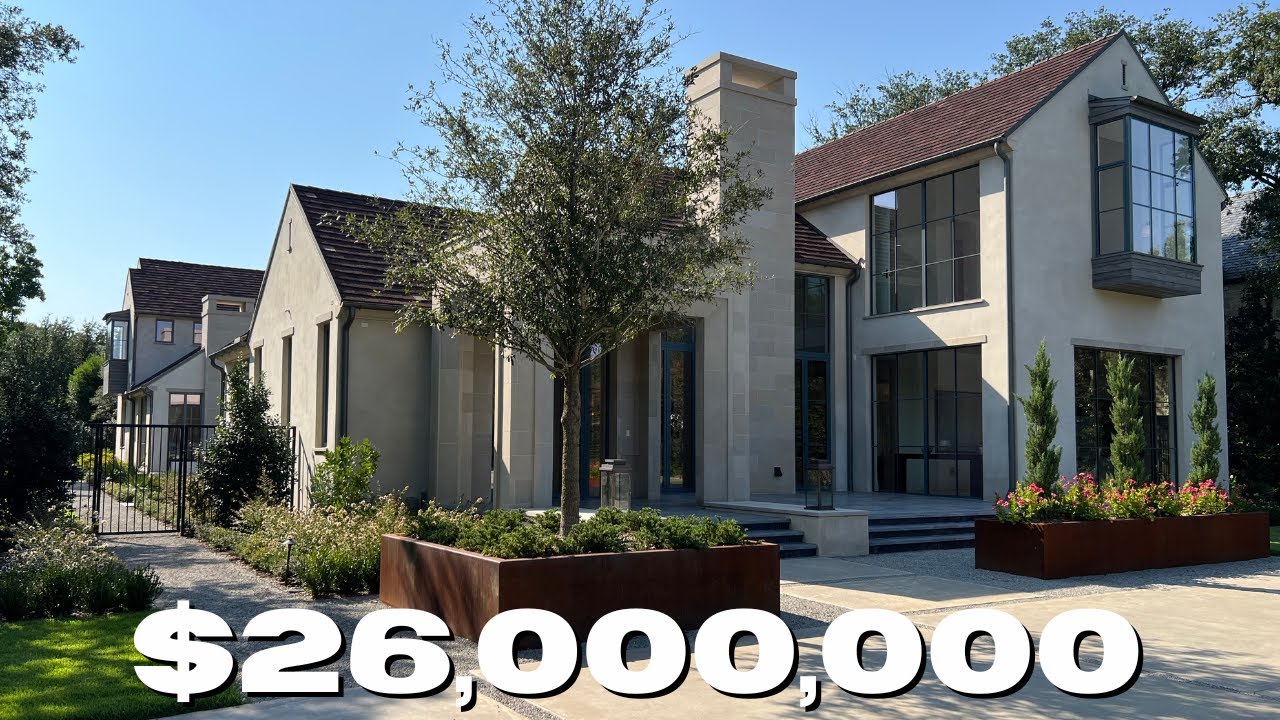 DALLAS REALTORS TOUR A $26M MEGA DALLAS ESTATE | Step inside this Dallas Deam Home!