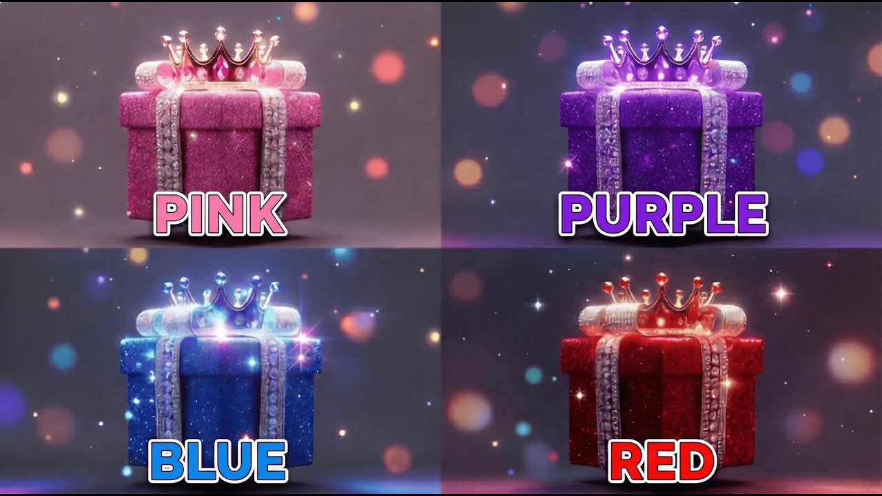 I Chose One Gift From 4 Gift Boxes and Here's What Happened | Quiz 👑
