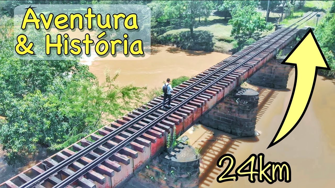 Conheça a TRAVESSIA FERROVIÁRIA Cia Mogiana | FerroTrekking