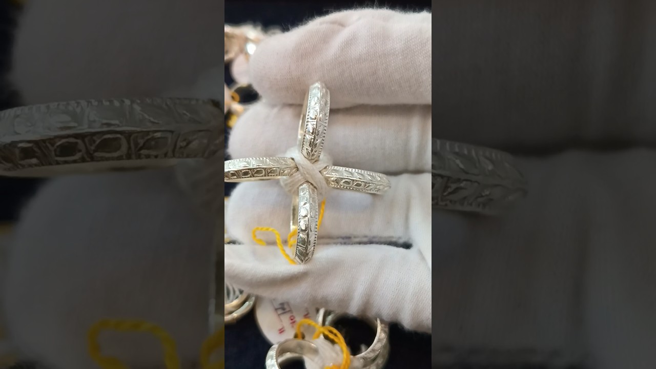 jodvi design | जोडवी डिजाईन | silver toe ring design #silvertoeringdesign #viral #trending