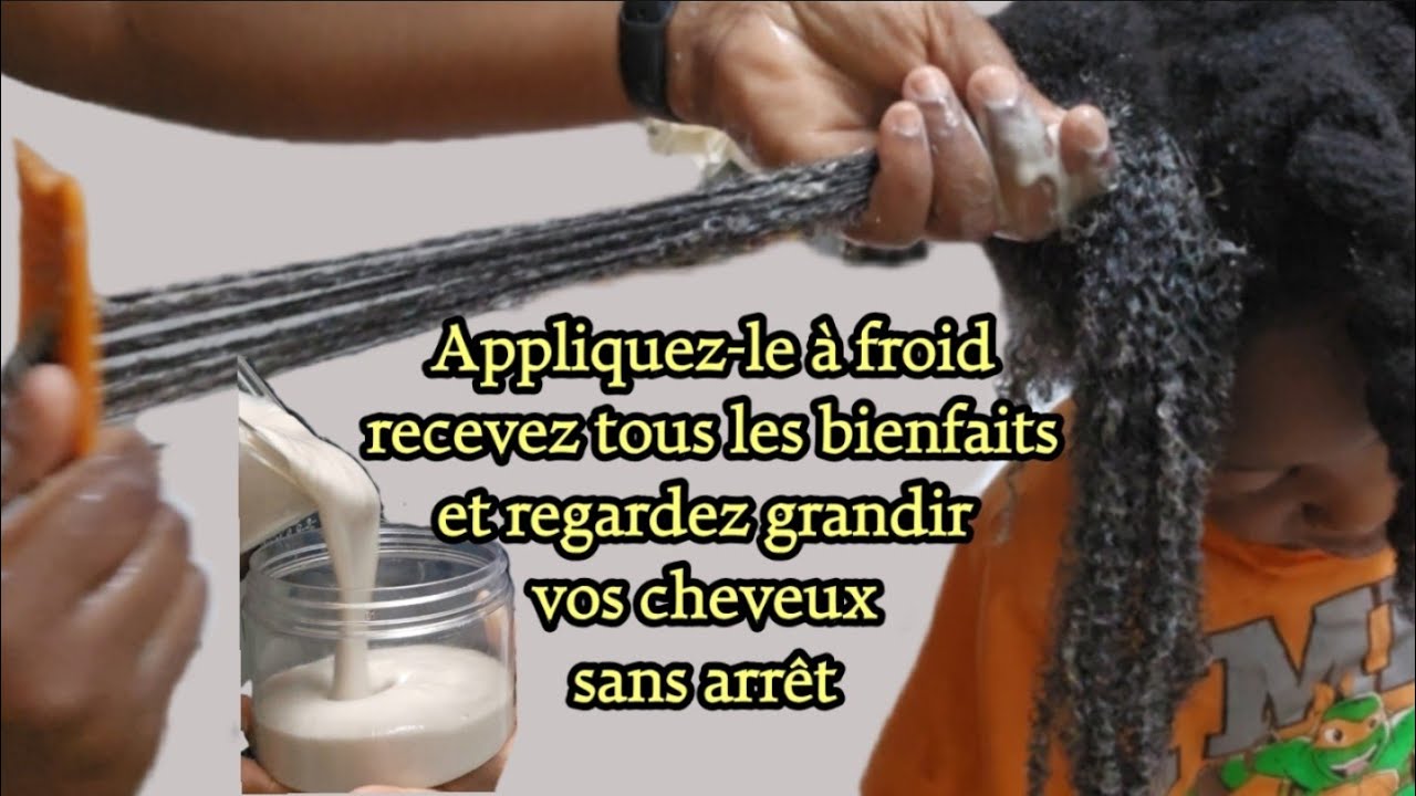 J'ai utilisé un seul ingrédient, une fois par mois et les cheveux ont grandi 3x plus vite