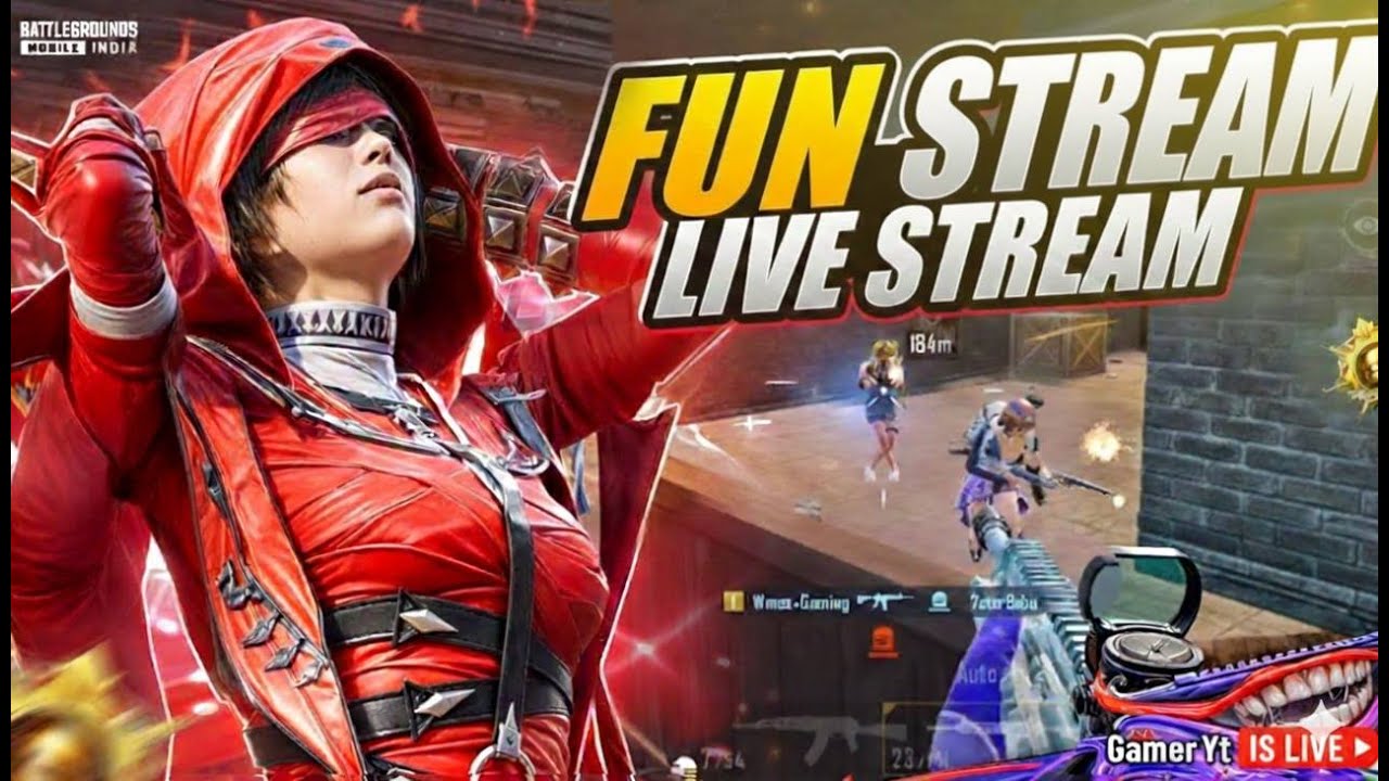 Fun Bgmi Live stream || gamer yt is live

|| #bgmi #live #jonathangaming
