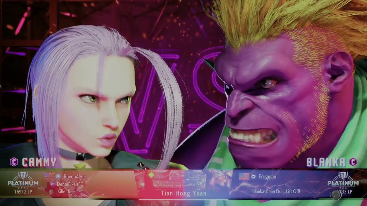 Street Fighter 6   Ranked Match #1 Cammy vs Blanka