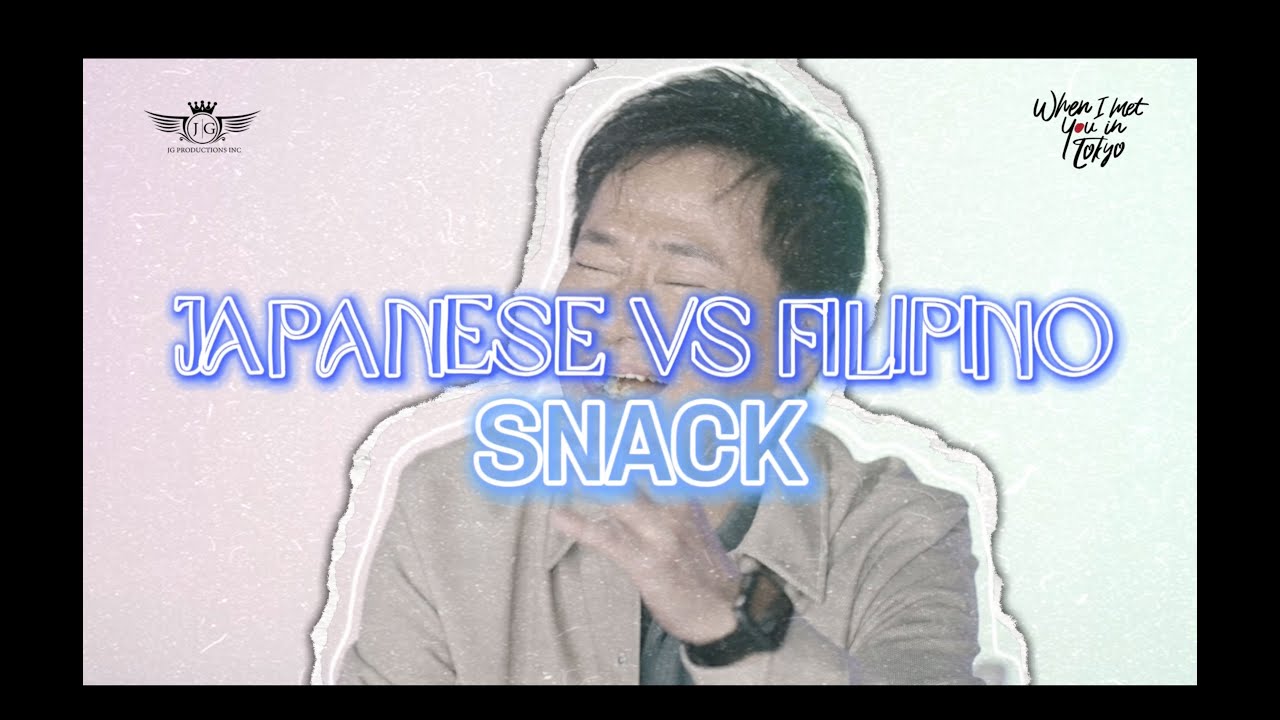 Christopher de Leon and Jacky Woo | Japanese Vs Filipino Snacks