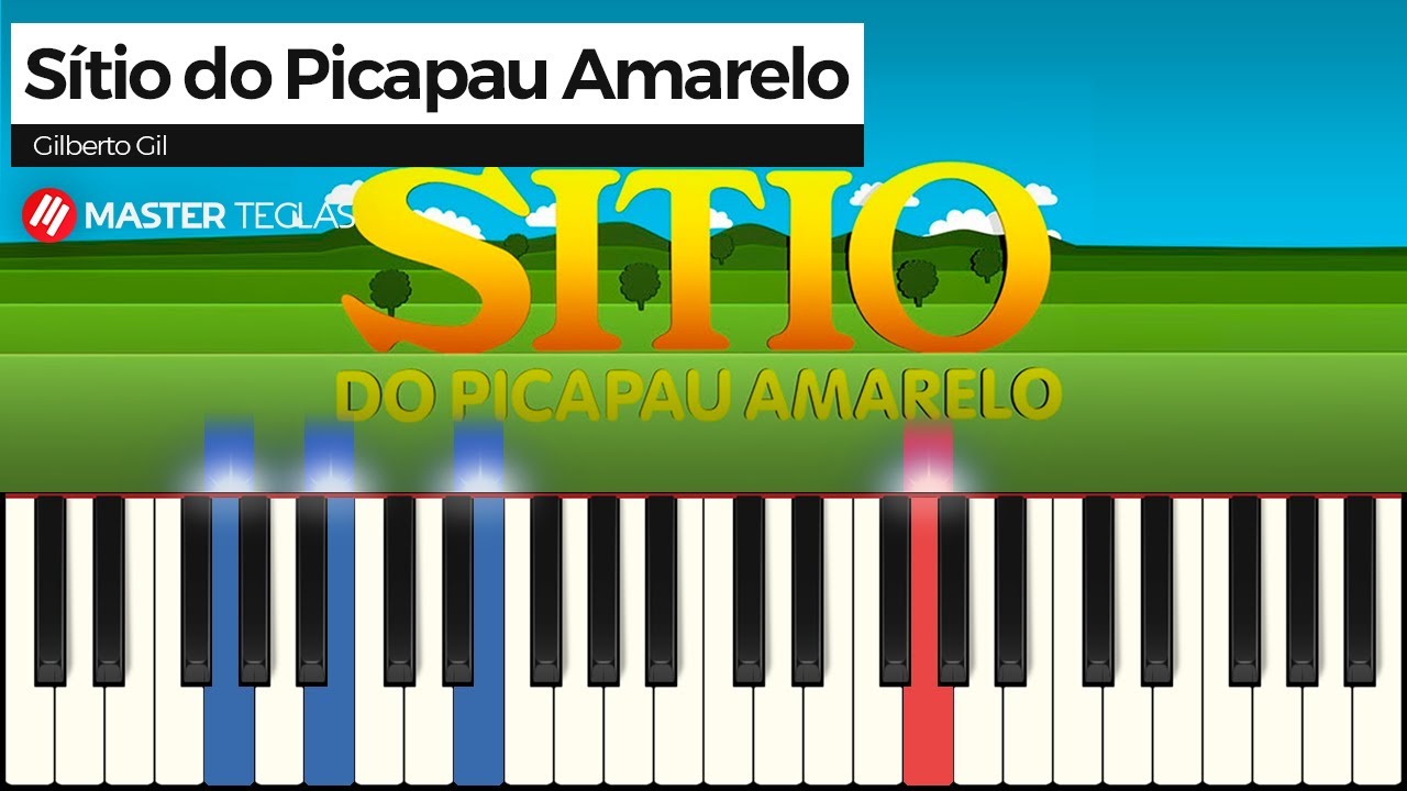 Abertura Sítio do Pica-Pau Amarelo | Piano Tutorial