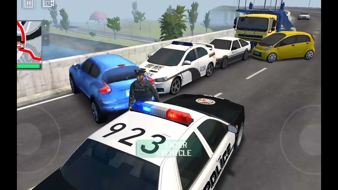 Ovilex:Police Car Simulator Walk-through First mission completed.