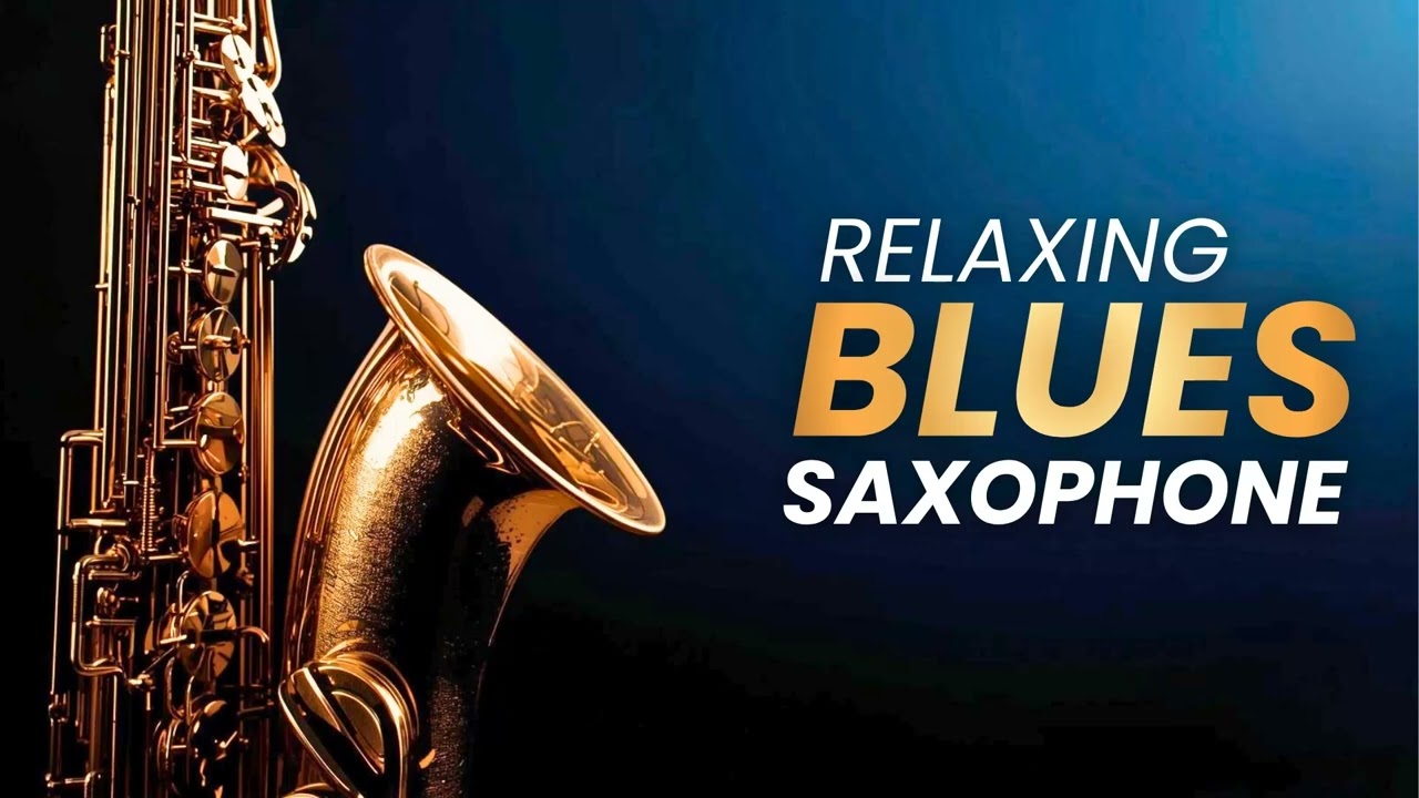 Rainy Night Blues Saxophone | Smooth Sax for Relaxation