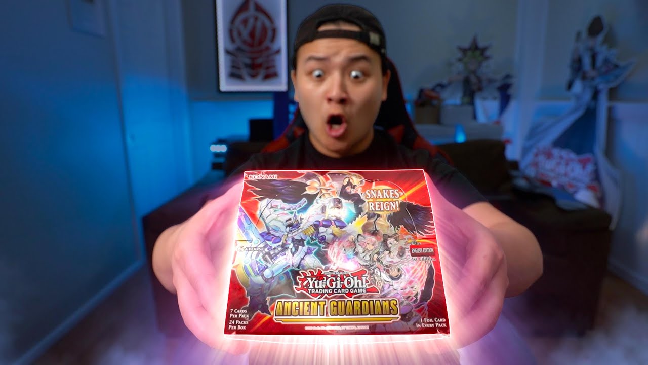 OPENING THE NEW KONAMI ANCIENT GUARDIANS YU-GI-OH BOX!
