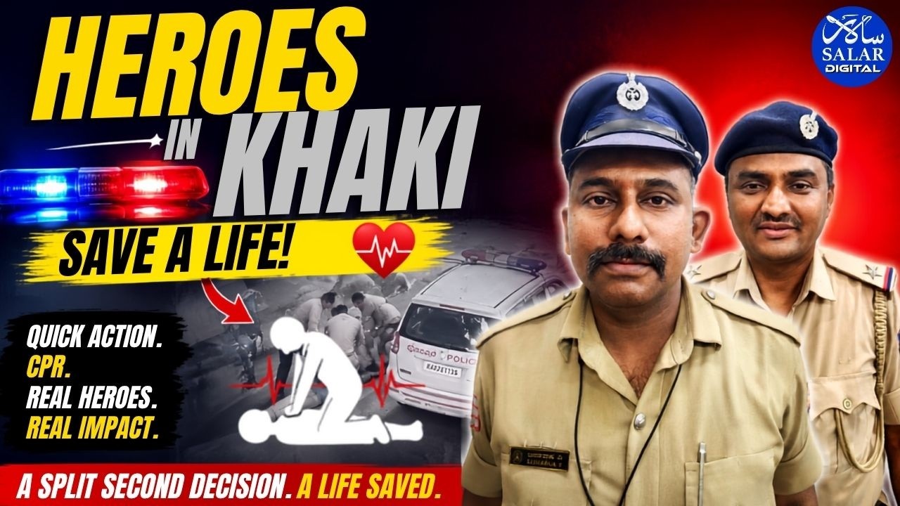 Bengaluru Cops Act Fast, Save 34-Year-Old Rider After Cardiac Emergency on Magadi Road