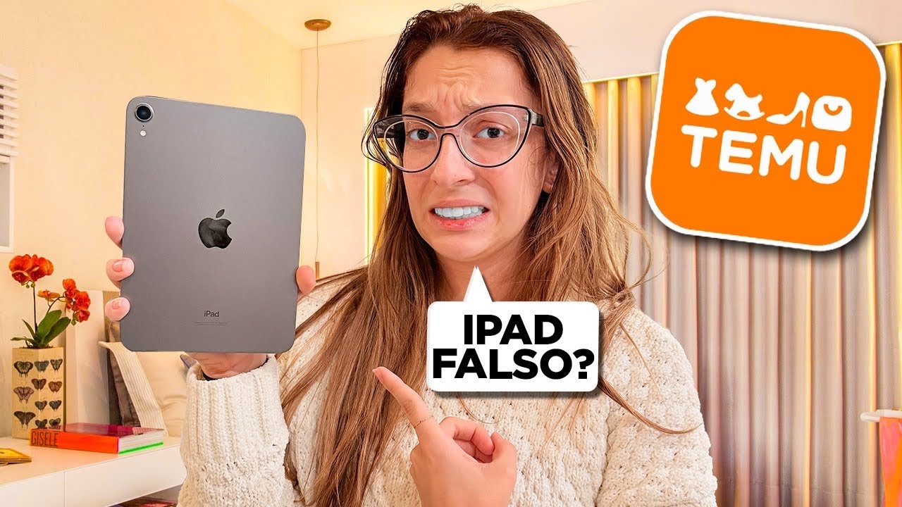 COMPREI UM IPAD NA TEMU! SERÁ QUE É FALSO?
