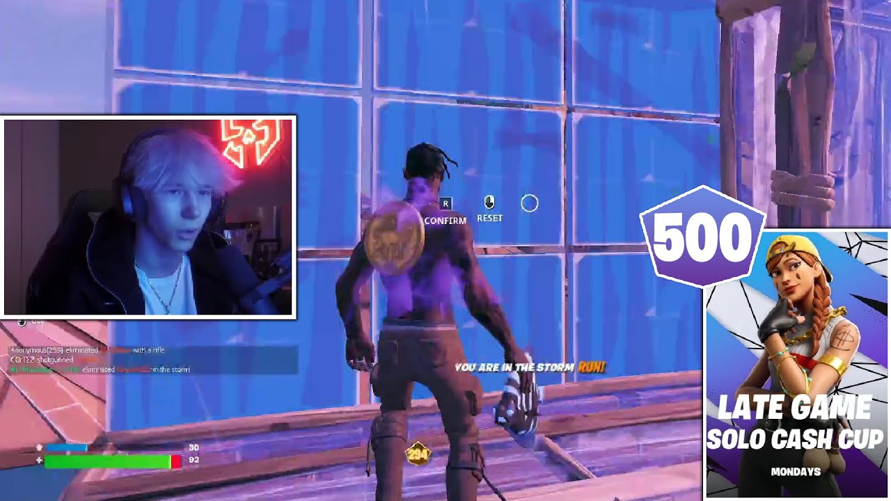 MrSavage Dominating Solo Late Game Cash Cup! |  Highlights