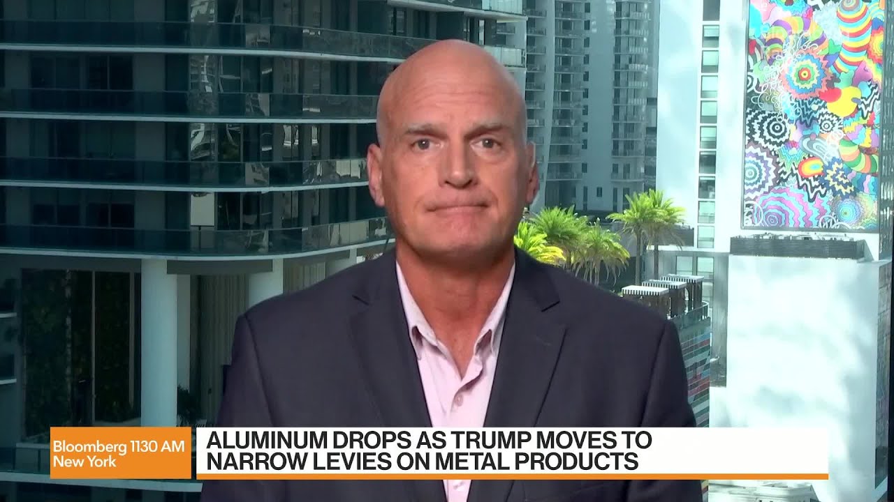 Aluminum Drops as Trump Moves to Narrow Levies on Metal Products