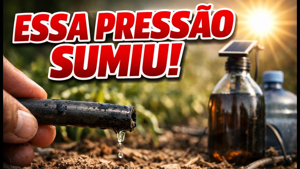 O Segredo do Produtor que Irrigava sem Energia (e você nem percebeu a BOIA)