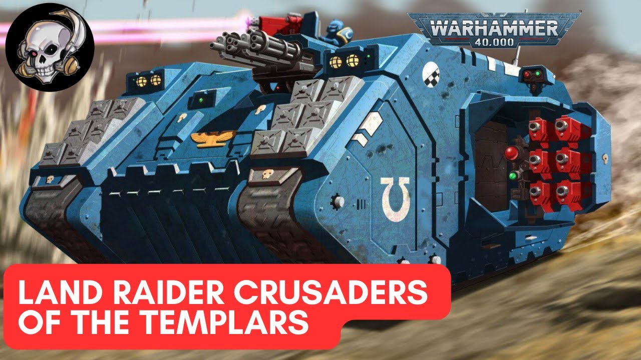 40K Lore: Land Raider Crusaders of the Black Templars