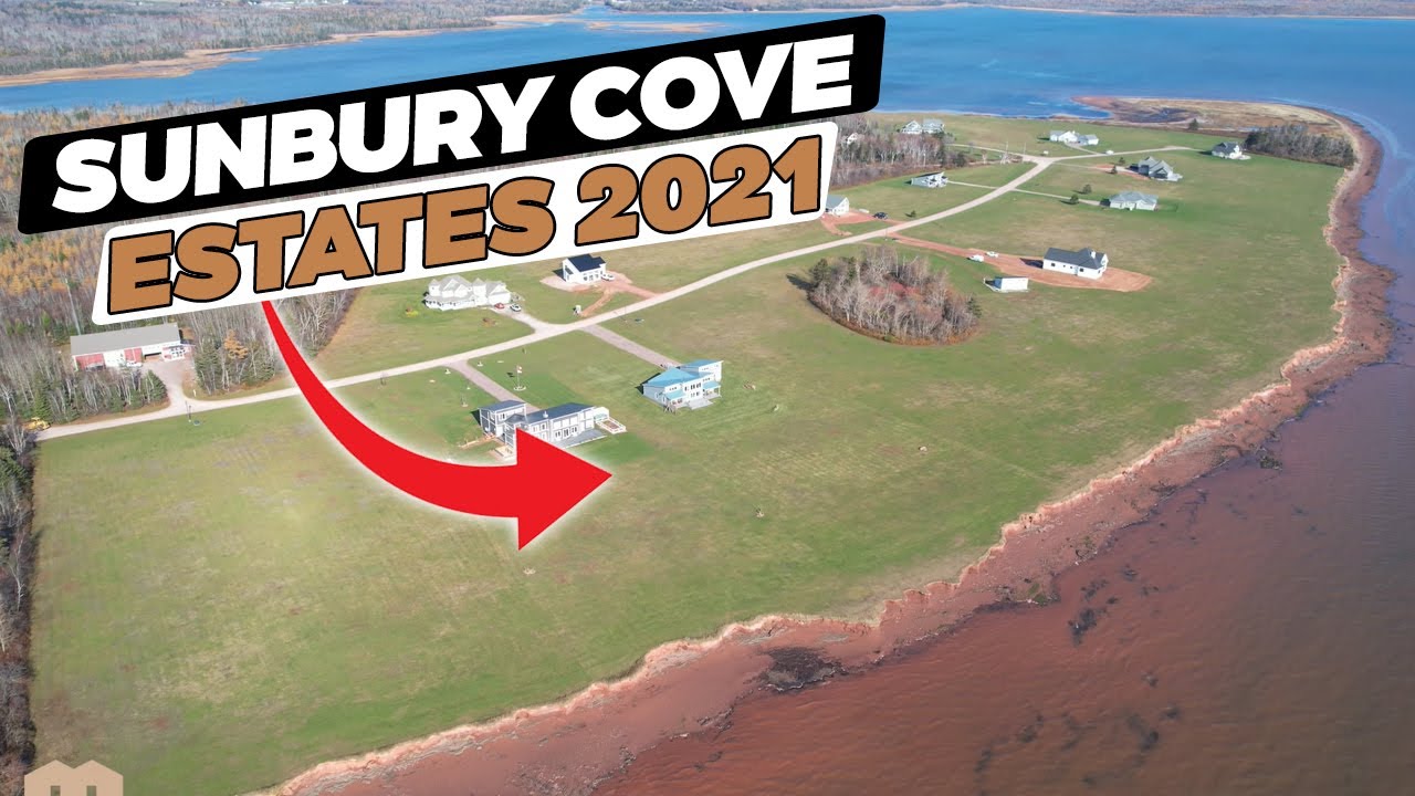 PEI Real Estate Waterfront and Waterview Building Lots Sunbury Cove in the Fall of 2021