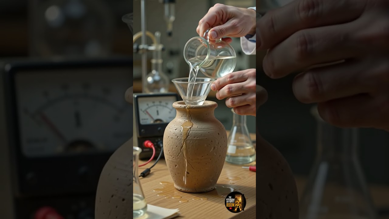 The Baghdad Battery : Scientists Still Can't Explain This 2,000-Year-Old Battery ⚡ 🤯 #Shorts