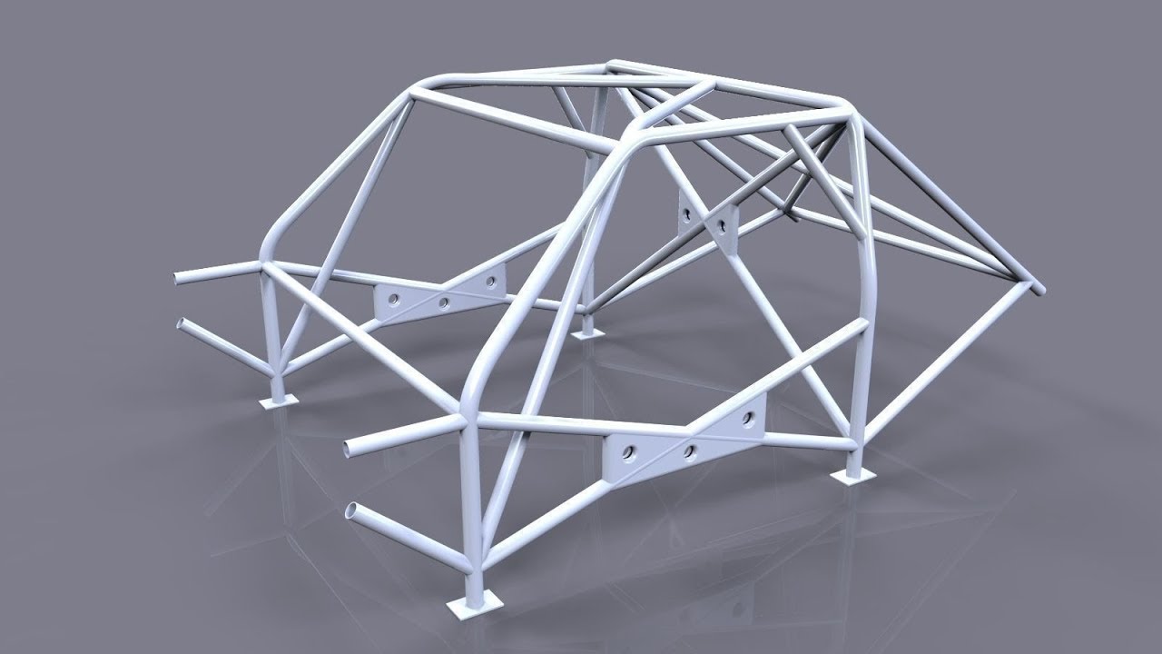 The Making of a Race Car: Part 4 | Roll Cage Design | Driveway