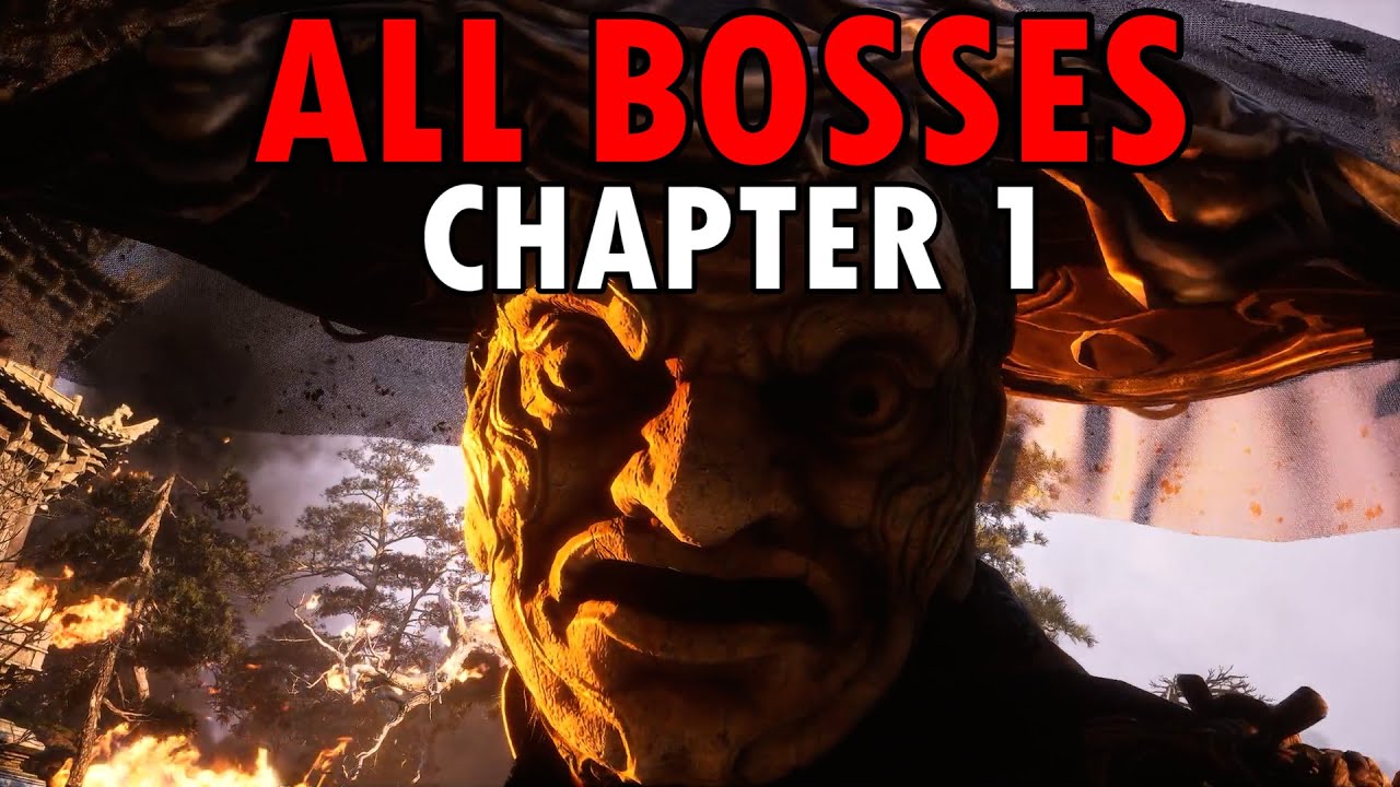 Black Myth Wukong Chapter 1 - ALL BOSSES LOCATIONS