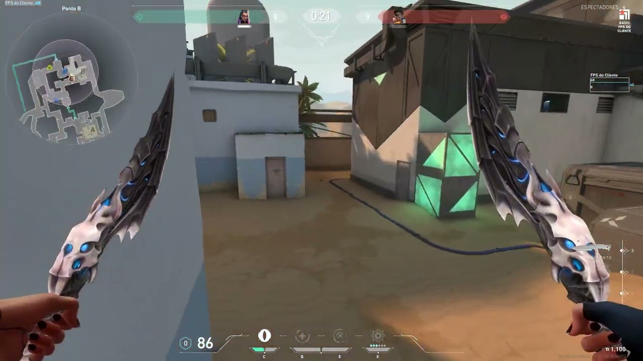 Valorant, 1v4 200 QI!