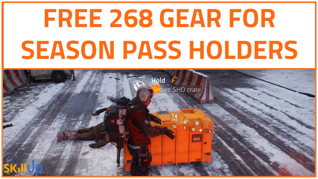 The Division | Season Pass Rewards Feat. 268 Gear Sets, 229 High Ends