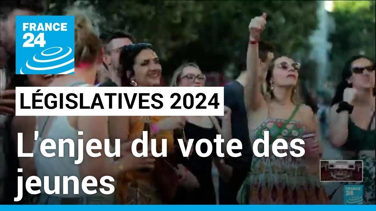 Législatives françaises 2024 : les jeunes iront-ils voter ? • FRANCE 24