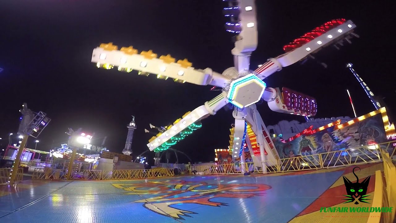 Experience the Thrill: DROP ZONE at Foire aux plaisirs Bordeaux 2016! 🇫🇷