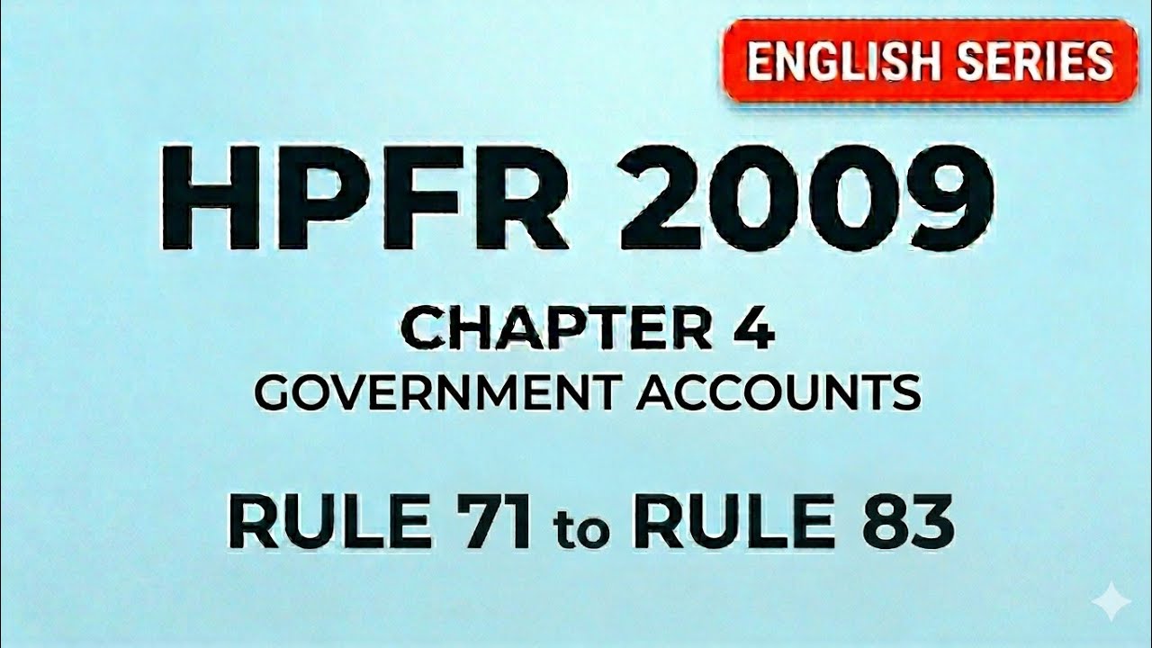 HPFR Chapter 4 Rule  71 to Rule 83